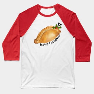 Cornish Pasty Merry Christmas Baseball T-Shirt